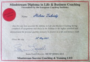 Helena Tubridy Qualifications