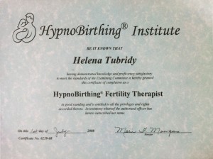 Helena Tubridy Qualifications