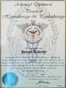 Helena Tubridy Qualifications