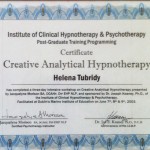 Helena Tubridy Qualifications