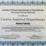 Helena Tubridy Qualifications