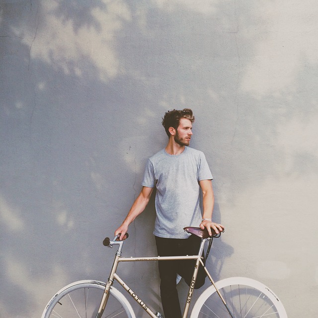 guy bike