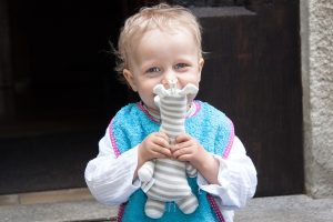 smiling toddler